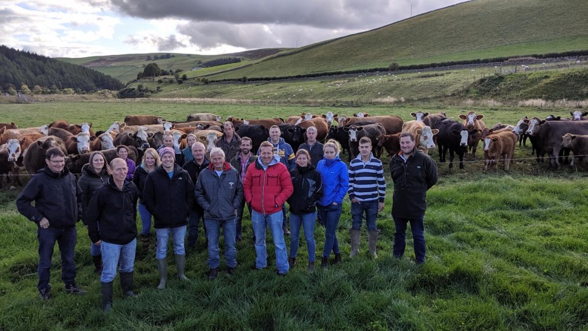 Farming Connect Study Visit Brecon Grassland Society Farming Connect
